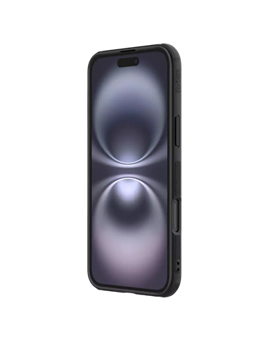 Чехол Nillkin iPhone 16 - Super Frosted Shield Pro Magnetic, Чёрный