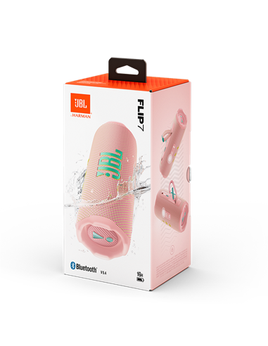 Портативная колонка JBL Flip 7, Розовый