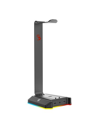 Подставка для игровой гарнитуры Bloody GS2, USB, Чёрный