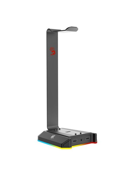 Подставка для игровой гарнитуры Bloody GS2, USB, Чёрный