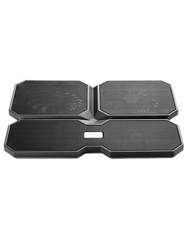 Охлаждающая подставка для ноутбука Deepcool MultiCore X6, 15,6", Чёрный