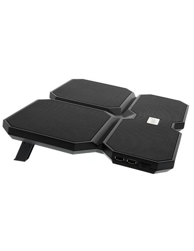 Охлаждающая подставка для ноутбука Deepcool MultiCore X6, 15,6", Чёрный