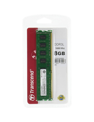 Memorie RAM Transcend TS1GLK64W6H, DDR3 SDRAM, 1600 MHz, 8GB