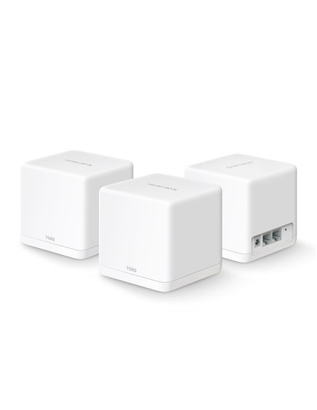 Sistem Wi-Fi Mesh MERCUSYS Halo H30G (3-pack), Alb