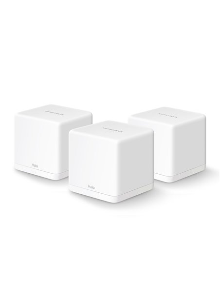 Sistem Wi-Fi Mesh MERCUSYS Halo H30G (3-pack), Alb