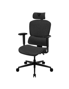 Scaun de birou ThunderX3 YTC Loft, Textil, Gri inchis 2