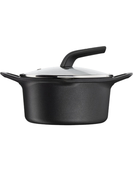 Кастрюля Tefal E2494444, 2,8л, 20см, Чёрный