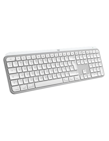 Клавиатура Logitech MX Keys S for Mac, Беспроводное, Pale Gray