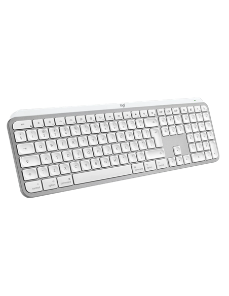 Клавиатура Logitech MX Keys S for Mac, Беспроводное, Pale Gray