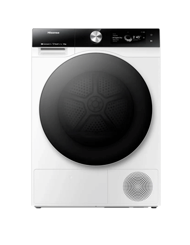 Uscător de rufe Hisense DH7S107BW, 10kg, Alb