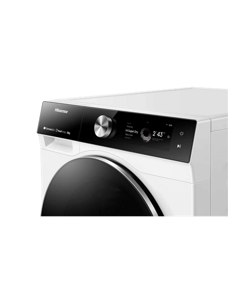 Uscător de rufe Hisense DH7S107BW, 10kg, Alb