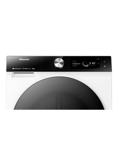 Сушильная машина Hisense DH7S107BW, 10кг, Белый