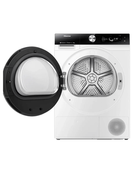 Uscător de rufe Hisense DH7S107BW, 10kg, Alb