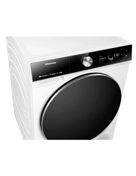 Uscător de rufe Hisense DH7S107BW, 10kg, Alb