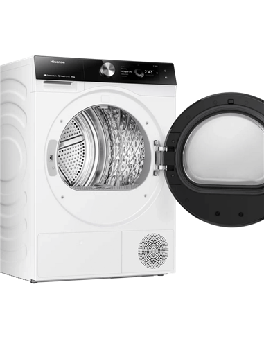 Uscător de rufe Hisense DH7S107BW, 10kg, Alb