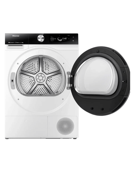 Uscător de rufe Hisense DH7S107BW, 10kg, Alb