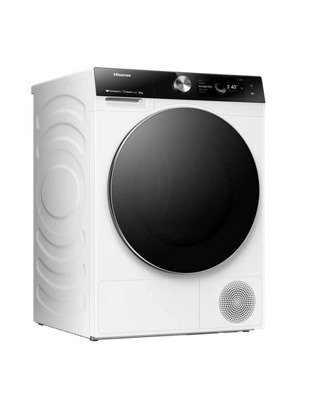 Uscător de rufe Hisense DH7S107BW, 10kg, Alb