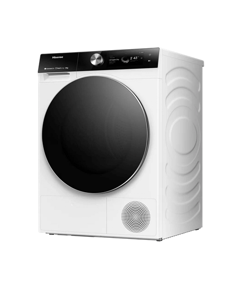 Uscător de rufe Hisense DH7S107BW, 10kg, Alb