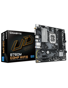 Placă de bază Gigabyte B760M D3HP WIFI6, LGA1700, Intel B760, Micro-ATX
