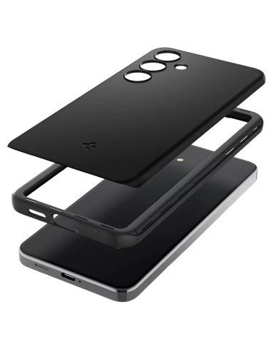 Чехол Spigen Samsung Galaxy S24, Thin Fit, Чёрный
