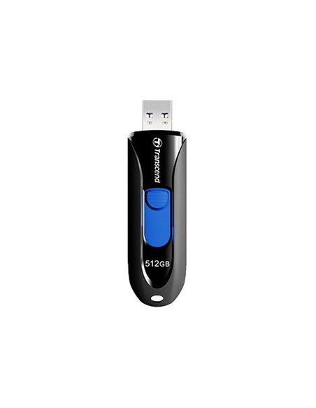 Memorie USB Transcend JetFlash 790, 512GB, Negru/Albastru