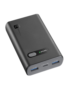 Acumulator extern Cellularline Fast PD 20W, 10000mAh, Negru