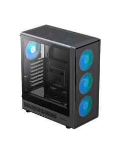 Компьютерный корпус Gamemax Storm 2 AB, Midi-Tower, Без блока питания, Чёрный 2