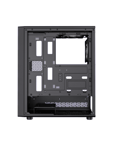 Carcasă PC Gamemax Storm 2 AB, Midi-Tower, Fără PSU, Negru