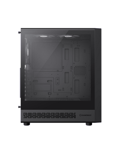 Carcasă PC Gamemax Storm 2 AB, Midi-Tower, Fără PSU, Negru