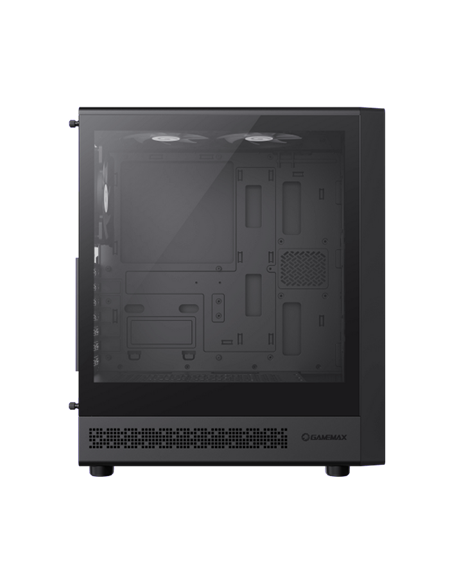 Carcasă PC Gamemax Storm 2 AB, Midi-Tower, Fără PSU, Negru