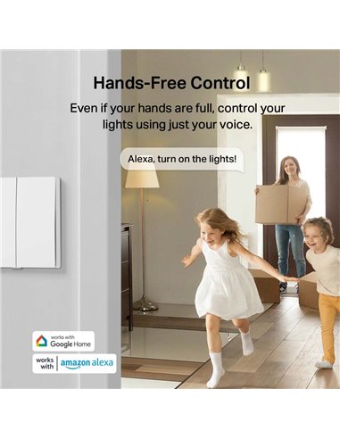 Умный выключатель света TP-LINK Tapo S220, Белый