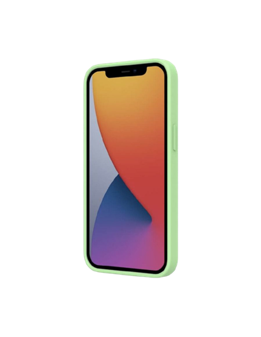 Husă Nillkin iPhone 13 Pro, CamShield Silky Silicone, Mint Green