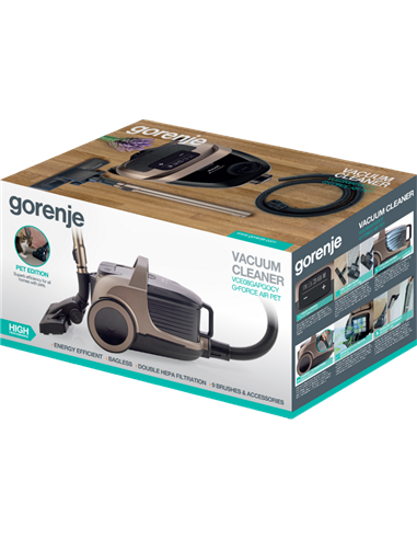 Aspirator Gorenje VCE08GAPGOCY, Bronz