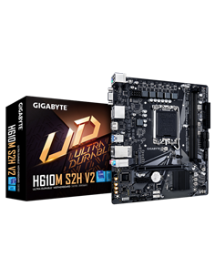 Материнская плата Gigabyte H610M S2H V2, LGA1700, Intel H610, Micro-ATX