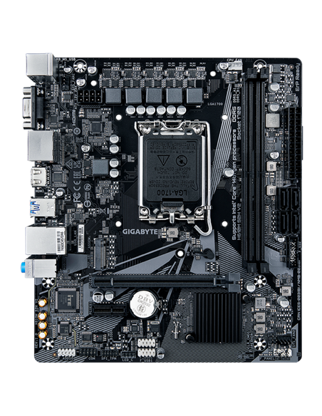 Материнская плата Gigabyte H610M S2H V2, LGA1700, Intel H610, Micro-ATX