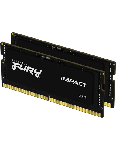 Memorie RAM Kingston FURY Impact, DDR5 SDRAM, 5600 MHz, 32 GB, KF556S40IBK2-32