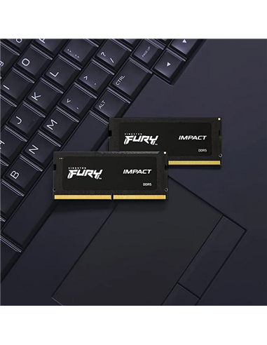 Memorie RAM Kingston FURY Impact, DDR5 SDRAM, 5600 MHz, 32 GB, KF556S40IBK2-32