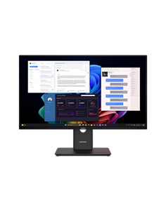 27" Монитор Lenovo ThinkVision T27UD-40, IPS 3840x2160 4K UHD, Чёрный