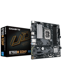 Материнская плата Gigabyte B760M D3HP, LGA1700, Intel B760, Micro-ATX