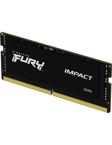 Memorie RAM Kingston FURY Impact, DDR5 SDRAM, 6400 MHz, 16GB, KF564S38IB-16
