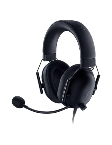 Căști gaming Razer BlackShark V2 X pentru PlayStation, Cu fir, Negru