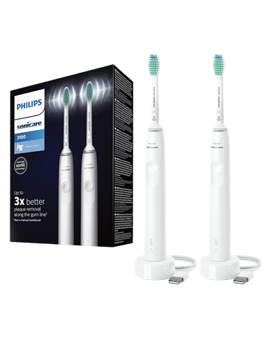 Periuța de dinți electrică sonică Philips HX3675/13, Alb