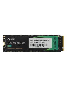 Накопитель SSD Apacer AS2280P4U, 512Гб, AP512GAS2280P4U-1 2