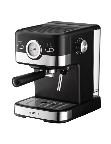 Cafetiera manuala Ardesto YCM-E16B, 1100W, Negru