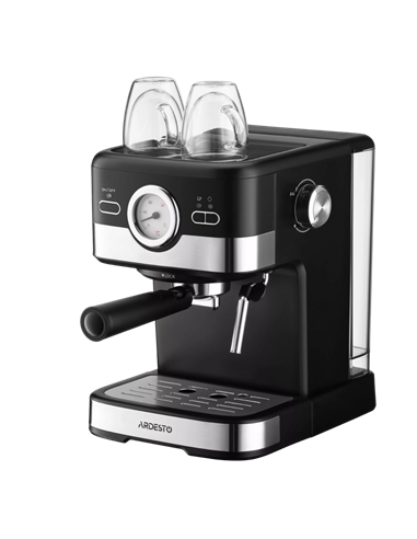 Cafetiera manuala Ardesto YCM-E16B, 1100W, Negru