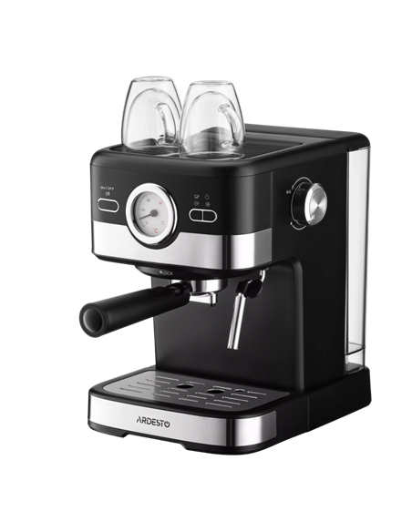 Cafetiera manuala Ardesto YCM-E16B, 1100W, Negru