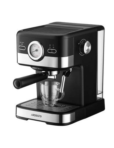 Cafetiera manuala Ardesto YCM-E16B, 1100W, Negru