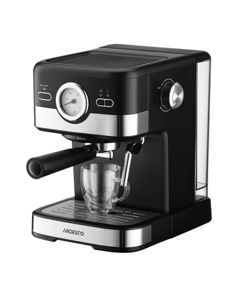 Cafetiera manuala Ardesto YCM-E16B, 1100W, Negru