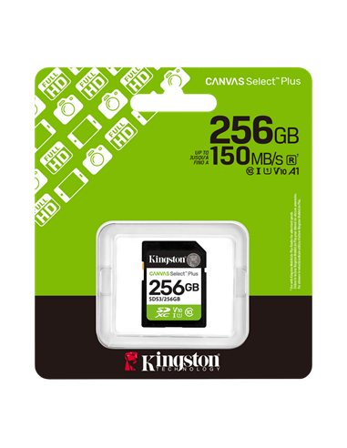 Card de Memorie Kingston Canvas Select Plus, 256GB (SDS3/256GB)