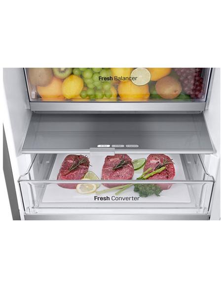 Frigider LG GBV7280BMB, Argintiu